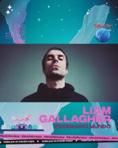 Liam Gallagher Rock in Rio Lisbona 2022